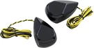 Black Led Turn Signal Assembly Amber Light Smoke Lens Road Glidecustom Cvo 18-19. Fixed Price $248.68.