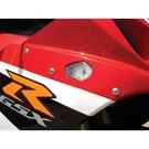 Hotbodies Flush Mount Front Turn Signals Clear Motorcycle Street Bike 564-2501. Fixed Price $35.96.