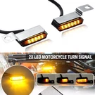 2PCS Motorcycle Turn Signal Mini Led Amber Light For Kawasaki VN1600 Meanstreak. Fixed Price $15.11.