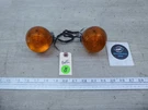 1981 Honda CB400T Hawk H20434) Left And Right Front Turn Signals Blinkers Set. Fixed Price $63.24.