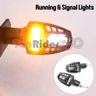 Tgun Smoke Led Front Running Turn Signal Light Indicator For Yamaha Motorcycle. Fixed Price $29.67.