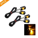 Universal Motorcycle Mini Led Turn Signals Indicator Lights Amber Blinker Lamp. Fixed Price $10.49.