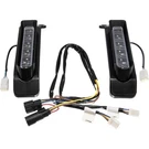 Letric Lighting Co. Saddlebag Filler Support Lights Black Llc-psbf-b. Fixed Price $169.22.