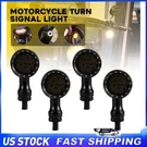 Black Motorcycle Led Turn Signal Amber White Blinker Running Lights For Harley. Fixed Price $35.99.