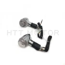 Us Motorcycle Bullet Turn Signals Amber Blinker Light Indicator Universal Chrome. Fixed Price $9.99.