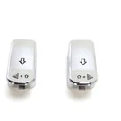 Drag Specialties Chrome Turn Signal Switch Extensions 2106-0363. Fixed Price $21.95.
