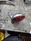 Chrome Red Marker Turn Brake Signal Auxiliary Light Harley Shovelhead Panhead. Fixed Price $39.00.