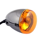 Chris Products Turn Signal Assembly Bullet Style Black Nickell 8500A-BN. Fixed Price $39.61.