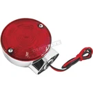 Bikers Choice Chrome Dual Filament Turn Signal Lamp W/red Lens - 73088S2. Fixed Price $36.99.