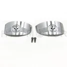 Skull Turn Signal Visors For Harley 86-92 FXRT/86-90 FLST/88-17 FLSTC/94-17 Flhr. Fixed Price $8.79.