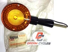 Nos Genuine Yamaha Front Turn Signal Black XS1100 850 650 400 4H1-83310-K0 Oem. Fixed Price $47.69.