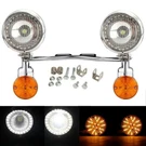 Passing Turn Signals Lights Bar For Suzuki Boulevard C50 C90 M50 Intruder VL1500. Fixed Price $99.99.
