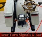 Oem Harley 03-23 Touring Road Glide St King Electra Rear Turn Signals Light Bar. Fixed Price $199.95.