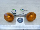 1974 Yamaha DT100 Enduro Y20961) Left And Right Front Turn Signals Blinkers Set. Fixed Price $115.00.