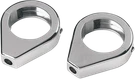 Drag Specialties Pair Chrome 41MM Front Fork Turn Signal Clamps Harley. Fixed Price $59.87.