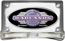 Whiskers Led Turn Signal Billet License Plate 4 X 7 By Badlands Usa Harley. Fixed Price $122.50.