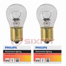 2 Pc Philips Rear Turn Signal Light Bulbs For Rolls-royce Silver Shadow Bc. Fixed Price $10.24.
