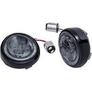 Ciro 45621 Rear Black Smoke Led Lighted Fang Turn Signal Inserts For 1157. Fixed Price $159.99.