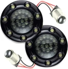 Eagle Lights 2" Rear 1157 Led Turn Signals For Harley Davidson Black Trim Ring. Fixed Price $99.99.