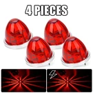4X 12V Red Led Watermelon Lights Truck Trailer Clearance Side Marker Flash. Fixed Price $33.98.