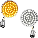 Nthreeauto 1157 Front Led Turn Signals 2 Inch Bullet Blinkers Smd Panel Amber. Fixed Price $32.84.