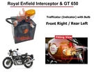 Royal Enfield Interceptor & Gt 650 "trafficator With Bulb Assy Frh Rlh". Fixed Price $42.62.