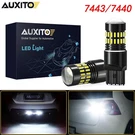 White Bright 7443 7440 Led Reverse Backup Light Bulbs 6000K Canbus Error Free. Fixed Price $12.91.