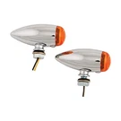 Harddrive 20-6589SALED Bullet Marker Light Chrome With Amber Lens. Fixed Price $73.18.
