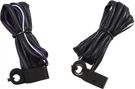 Drag Specialties Handlebar Marker Lights Matte Black Smoke #232951. Fixed Price $176.97.