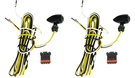 Custom Dynamics Black Micro Bullet Dual Color Amber White Led Front Turn Signals. Fixed Price $69.95.