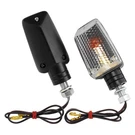 Bikemaster 268141 Mini Stalk Black Marker Light Kit W Clear Lenses. Fixed Price $26.56.