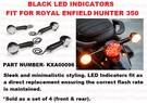 Black Led Indicators Fit For Royal Enfield Hunter 350. Fixed Price $95.00.
