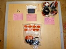 Moto Guzzi Parts Lot #49 Nos 43262180 Pedal Pad 30750601 Signal Lamp 53524540. Fixed Price $25.00.