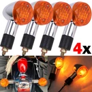 For Harley Bobbe 4X Bullet Turn Signal Motorcycle Indicator Light Amber Blinkers. Fixed Price $20.95.