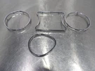 09-26 Kawasaki Vulcan Vaquero VN17000J Speedometer Cluster Dial Rings. Fixed Price $15.81.