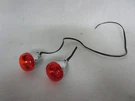 Harley Davidson Bullet Front Turn Signals Chrome / 3-WIRE. Fixed Price $49.99.