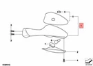 New Genuine Bmw Right Mirror - K1200S / K1300S 51167658996. Fixed Price $174.36.