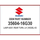 Suzuki Lamp Assy,rear 35604-16G30 Oem New. Fixed Price $66.13.
