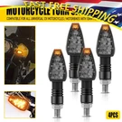 4X Mini Led Motorcycle Signals Turn Light Blinker Indicator Amber Lamp Universal. Fixed Price $14.99.