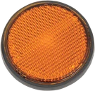 Chris Products Reflector Amber Adhesive Back 2-1/2 Inch RR2A. Fixed Price $13.89.