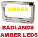 Amber Led Turn Signal License Plate 4 X 7 Sequential By Badlands Harley Softail. Fixed Price $122.50.