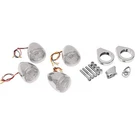 Drag Specialties Turn Signal Kit Clear/red 2020-0274. Fixed Price $451.49.