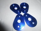 Drc Flasher Holder PLATES/YAMAHA/KAWASAKI/BLUE/D45-59-952. Fixed Price $14.18.