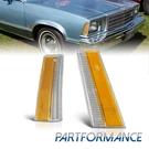 Fit For 1978-1979 Malibu El Camino Headlight Side Marker Turn Lamp Lens. Fixed Price $20.33.