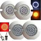 Eagle Lights 3" Harley Led Front & Rear Turn Signal Kit Smoke Lenses Equalizer. Fixed Price $239.99.