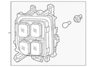 Genuine Mitsubishi Turn Signal Lamp 8315A084. Fixed Price $489.51.