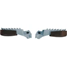Ufo Plastics Footpeg Protectors For Honda AC02008K. Fixed Price $22.49.