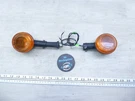 1980 Yamaha SR250 Exciter Y379-3) Left And Right Front Turn Signals Blinkers Set. Fixed Price $30.49.