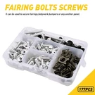 Complete Fairing Bolts Kit Bodywork Screws Fasteners For Kawasaki Ninja Silver. Fixed Price $19.94.