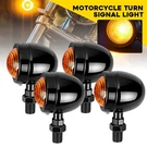 Motorcycle Amber Lamp Led Turn Signal Indicator Blinker Light Black Housing 4PCS. Fixed Price $16.99.